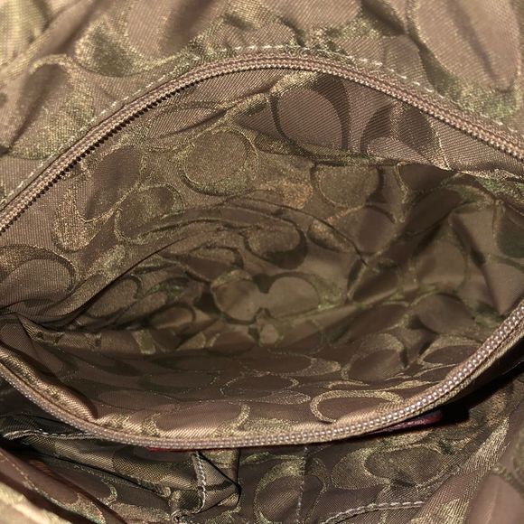 COACH Legacy Red Leather Feeder Bucket Adjustable Crossbody Shoulder Bag Vintage - Picture 3 of 16